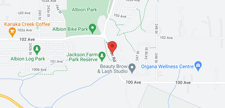 map of 10158 JACKSON ROAD